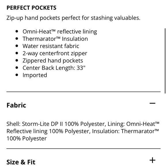 ‼️FIRM‼️ NWT Columbia XL 16/18 powder lite mid jacket tradewinds grey gray - Picture 7 of 14